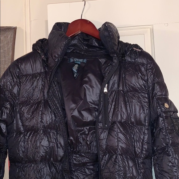 ralph lauren long puffer jacket